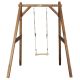 Altalena Single Swing Marrone in Legno