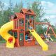 Grande Parco Giochi in Legno Canyon Ridge con Scivolo Twist