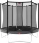 Tappeto Elastico BERG Favorit Regular 200 Grey + Safety Net Comfort Colore Grigio
