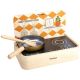 Cucina Portatile con Padella e Spatola