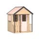 Grande Casa da Giardino Modular Playhouse con Terrazzino Rosa