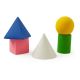 Forme Geometriche Multicolore in Gomma Naturale