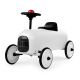 Macchina cavalcabile racer bianco
