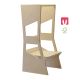 Learning Tower Moka 2.0 ad Altezza Variabile Legno Naturale
