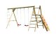 Parco giochi BRENDA 2 Altalene Scala di Corda Arrampicata