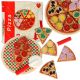 Set da Gioco in Legno Pizza con Accessori – 27 Elementi con Velcro
