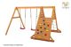 Parco Giochi Spider King con 2 Altalene e Arrampicata