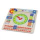 Orologio Calendario in Legno Colorato