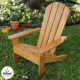 Sedia Adirondack Colore Miele