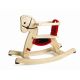 Cavallo a dondolo Shetland con Schienale removibile