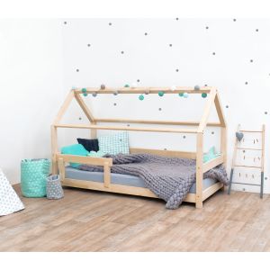 Letto a Capanna Montessori TERY con Sponda Rigida