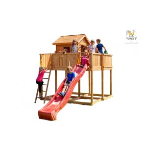 Grande Parco Gioco con Casetta e Scivolo My Space XL