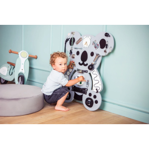 Tavola Attività Animata Montessori in Legno 75×62 cm KOALA