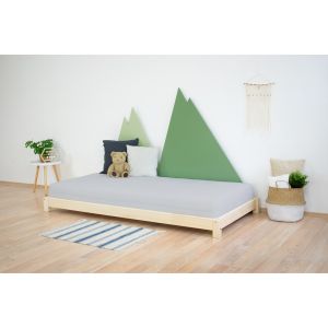 Letto Singolo Montessori in Legno Massello TEENY