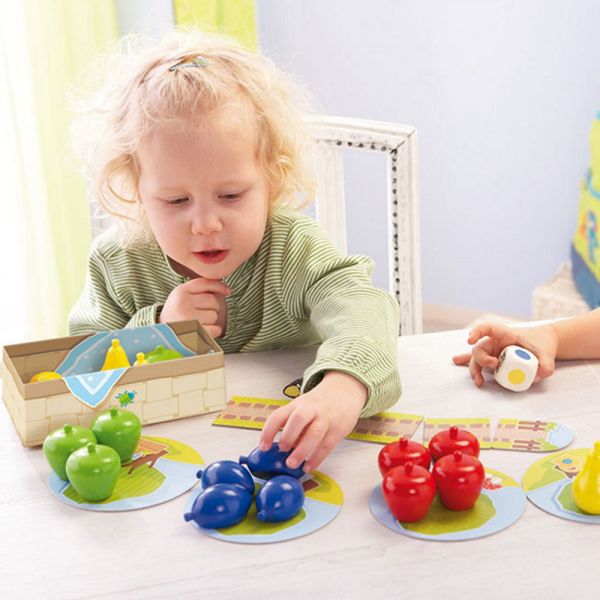 HABA Meine Ersten Spiele - Erster Obstgarten (Primo Frutteto) - Gioco Da Tavolo Per Bambini - Usato