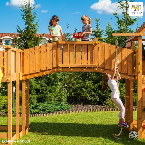 Un Parco Giochi Creare Giochi In Legno Ponte In Legno Per Parco